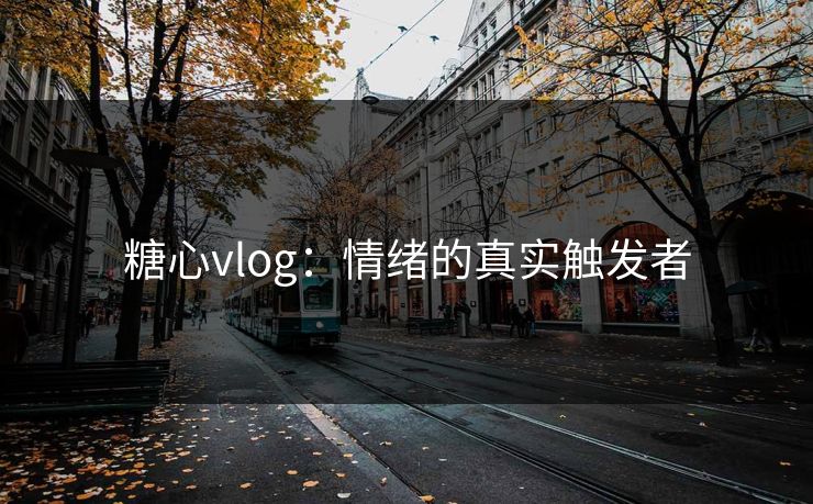 糖心vlog：情绪的真实触发者