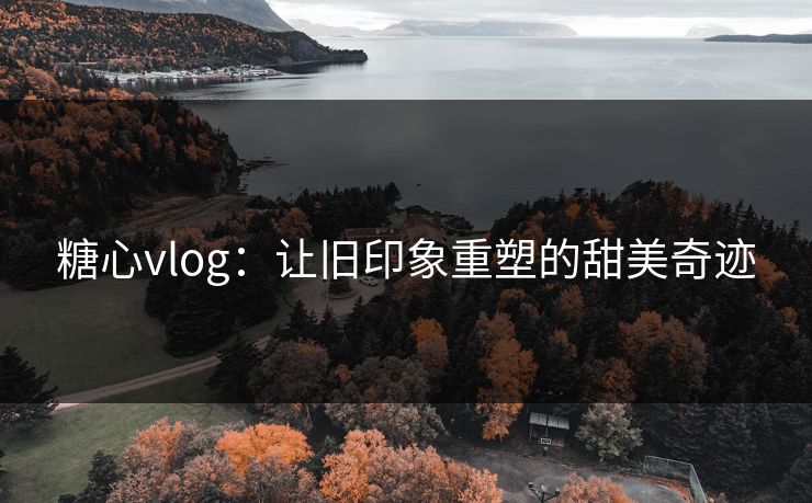 糖心vlog:让旧印象重塑的甜美奇迹